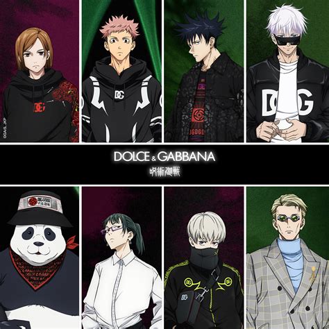 gucci x jujutsu kaisen|jujutsu kaisen x dolce and gabbana.